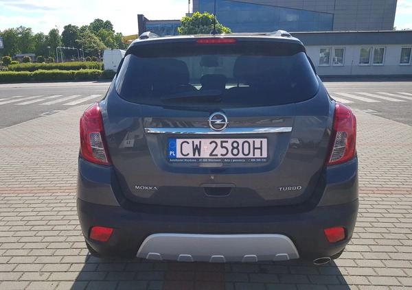 Opel Mokka cena 49900 przebieg: 125939, rok produkcji 2015 z Włocławek małe 254